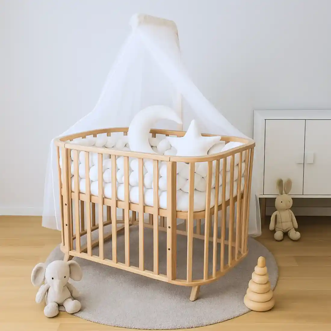 Ergonomik ve Güvenli Ahşap Bebek Beşiği Seçerken Dikkat Edilmesi Gerekenler