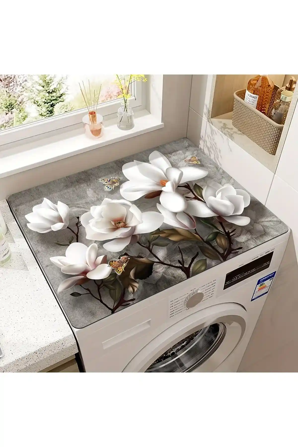 Estetik ve Fonksiyonel Çamaşır Makinesi Örtüsü Seçenekleri ve Dekorasyon İpuçları