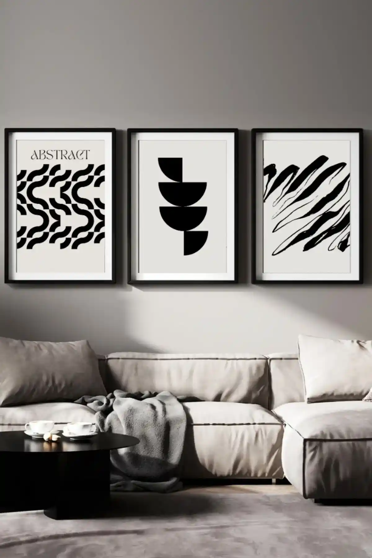 Estetik ve Modern 3'lü Tablo Setleri ile Mekanlarınızı Şıklıkla Yenileyin