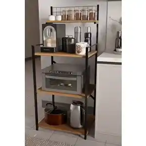 Ev Dekorasyonunda Ahşap ve Metal Köşe Raflarıyla Pratik ve Şık Çözümler