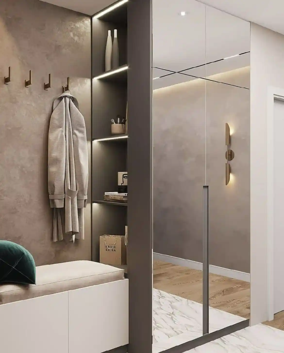 Ev Dekorasyonunda Fonksiyonel ve Estetik Portmanto Tasarımları Rehberi