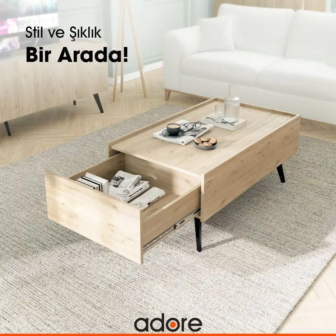 Ev Dekorasyonunda Fonksiyonellik ve Estetik Sunan Sehpa Setleri Çeşitleri