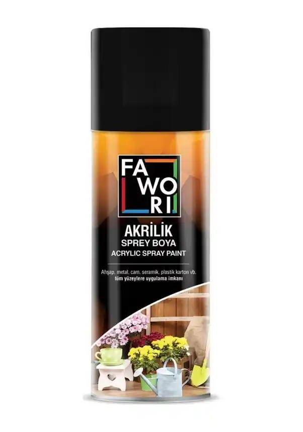 Ev Dekorasyonunda Metalik Siyah ve Kırmızı Sprey Boya Kullanımı ve Uygulama Teknikleri