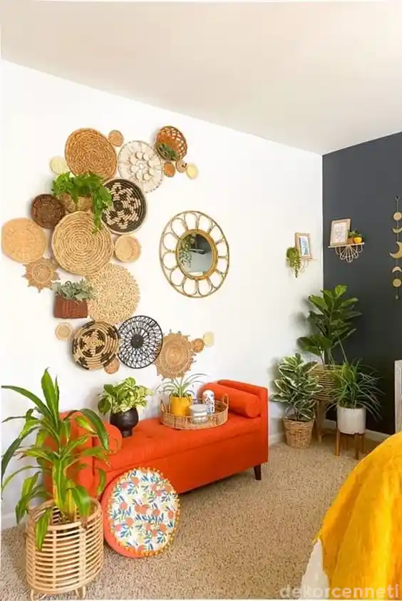 Ev Dekorasyonunda Şık ve Fonksiyonel Hasır Sepetler: Doğal Malzemelerle Sıcak ve Modern Mekânlar