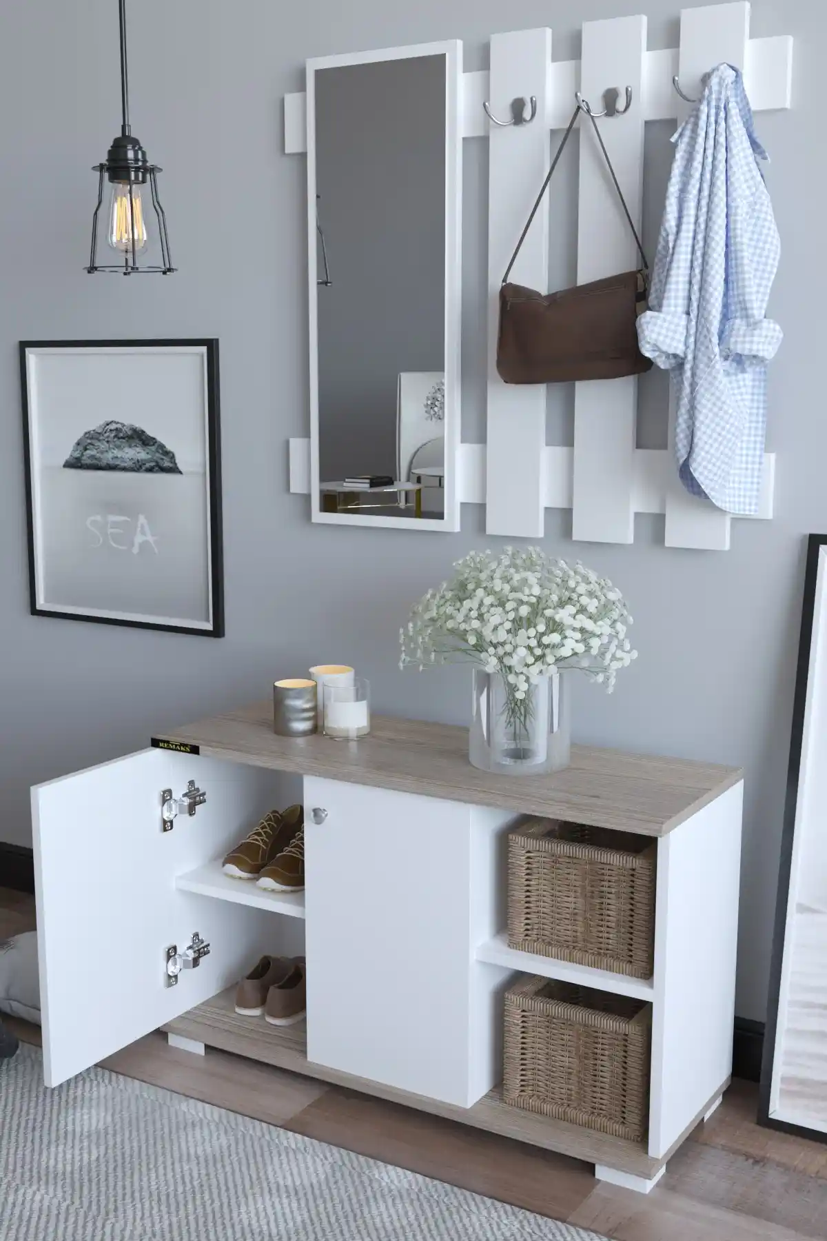 Ev Dekorasyonunda Vestiyer Duvar Askısının Yeri ve Dekoratif Özellikleri