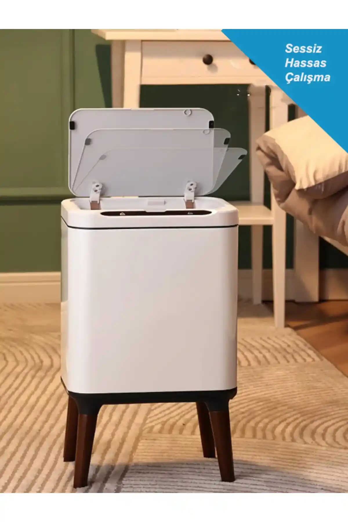 Evde Kullanım İçin Ayaklı Çöp Kovası Seçenekleri ve Avantajları