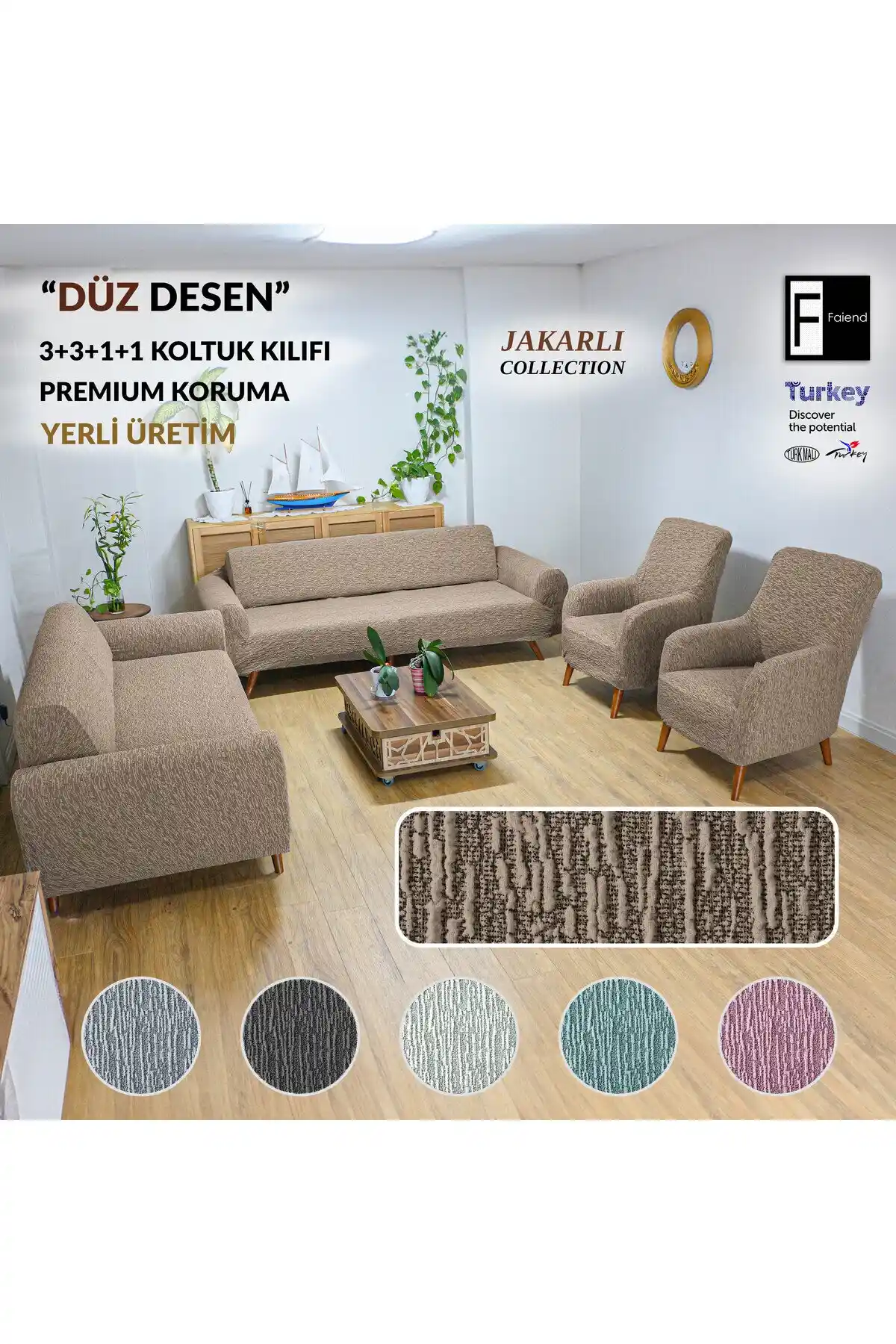 Faiend Ev Tekstili Koltuk Kılıfı: Fonksiyonellik ve Estetiği Bir Arada Sunan Çözüm