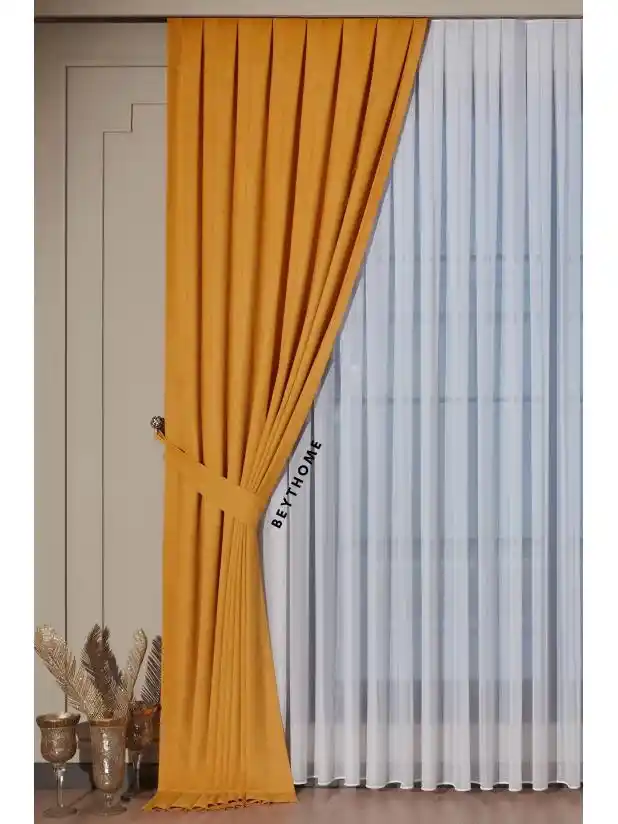 Fon Perde ve Kadife Kullanımıyla İç Mekanlarda Şıklık ve Fonksiyonellik Sağlama