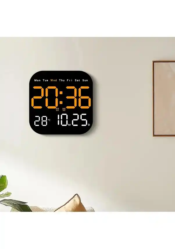 Fonksiyonel Dijital Duvar Saatleri: Modern Ev ve Ofisler İçin Çok Fonksiyonlu Tasarımlar