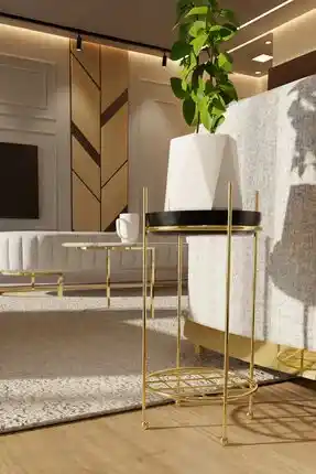 Gold Ayaklı Saksı Modelleri ile Ev Dekorasyonunda Zarif ve Modern Dokunuşlar
