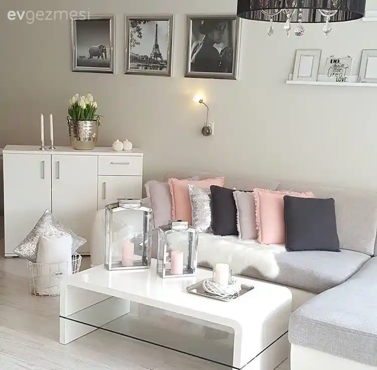 Gri Dekoratif Objelerle Ev Dekorasyonunda Şıklık ve Zarafet Yaratma Rehberi