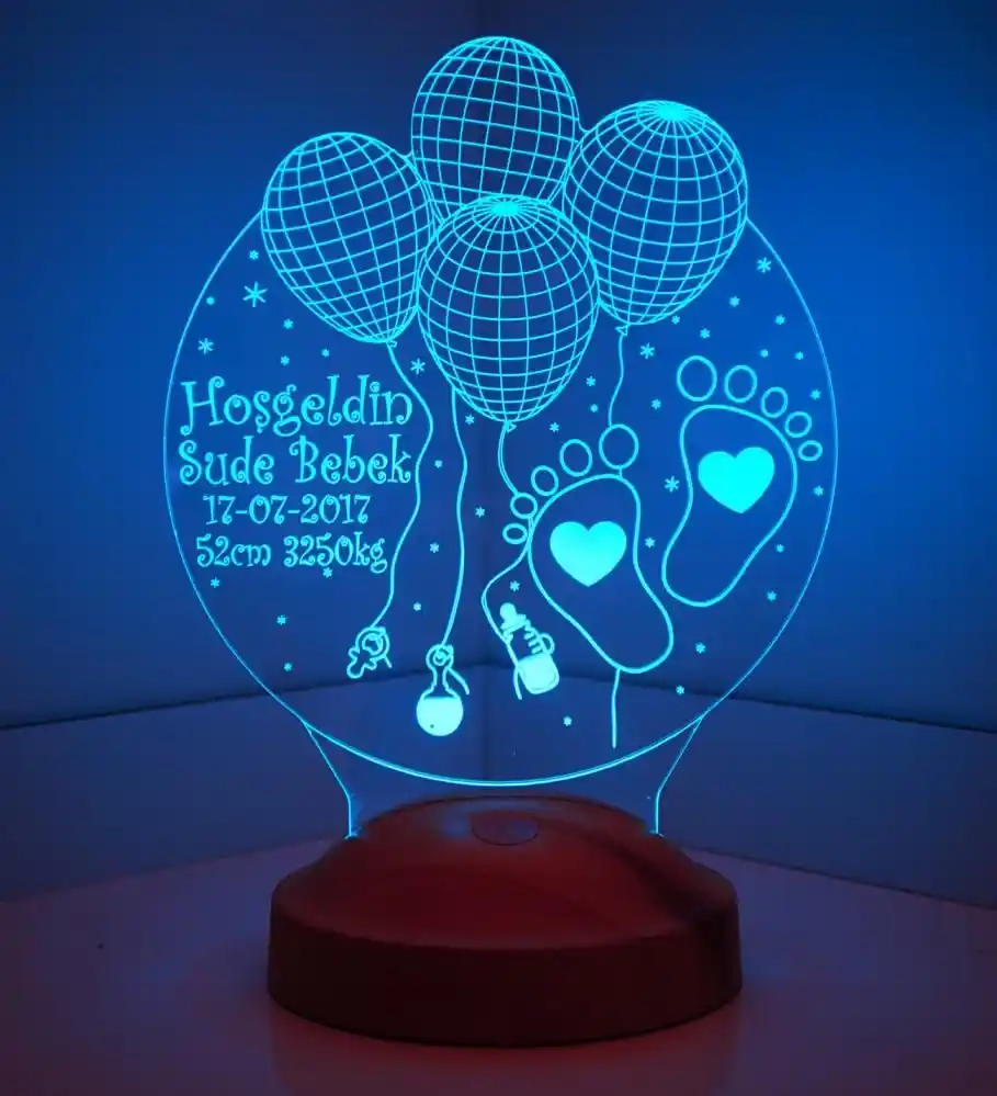 Güvenlikli ve Dekoratif Bebek Lambaları ile Çocuk Odalarını Güvenli ve Şık Hale Getirin