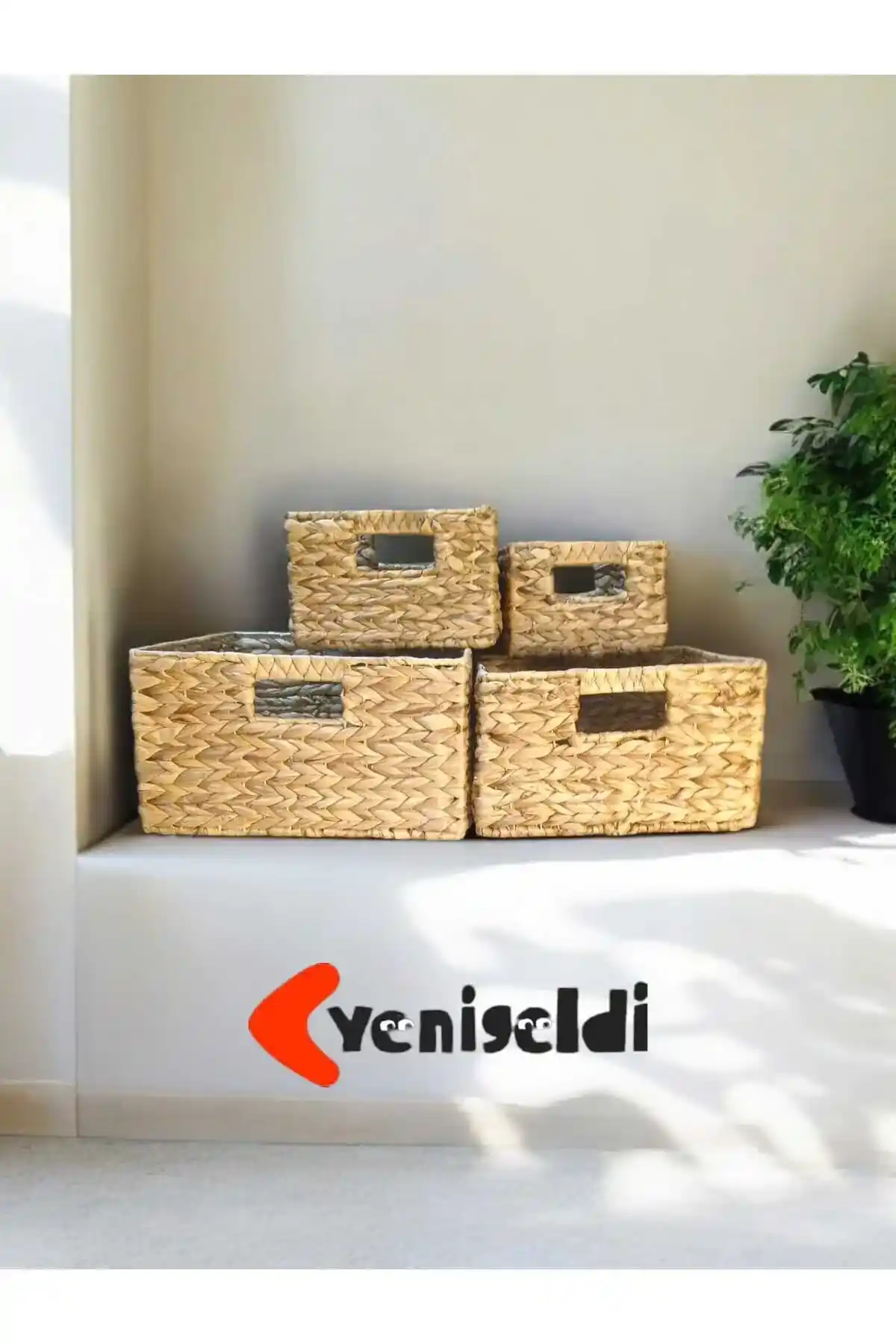 Hasır Saksı Sepetleri ile Doğal ve Şık Dekorasyon Yöntemleri