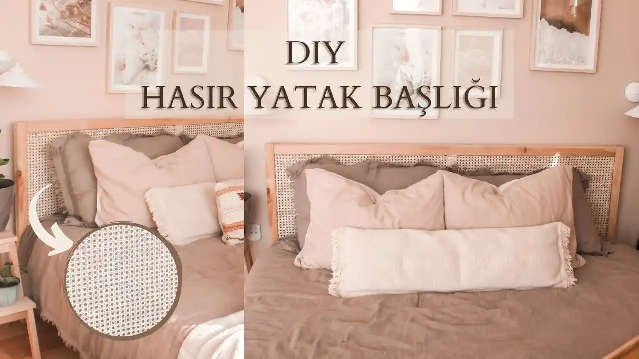 Hasır Yatak Başlığı Dekorasyon İpuçları Doğal ve Şık Bir Yatak Odası Atmosferi Yaratma