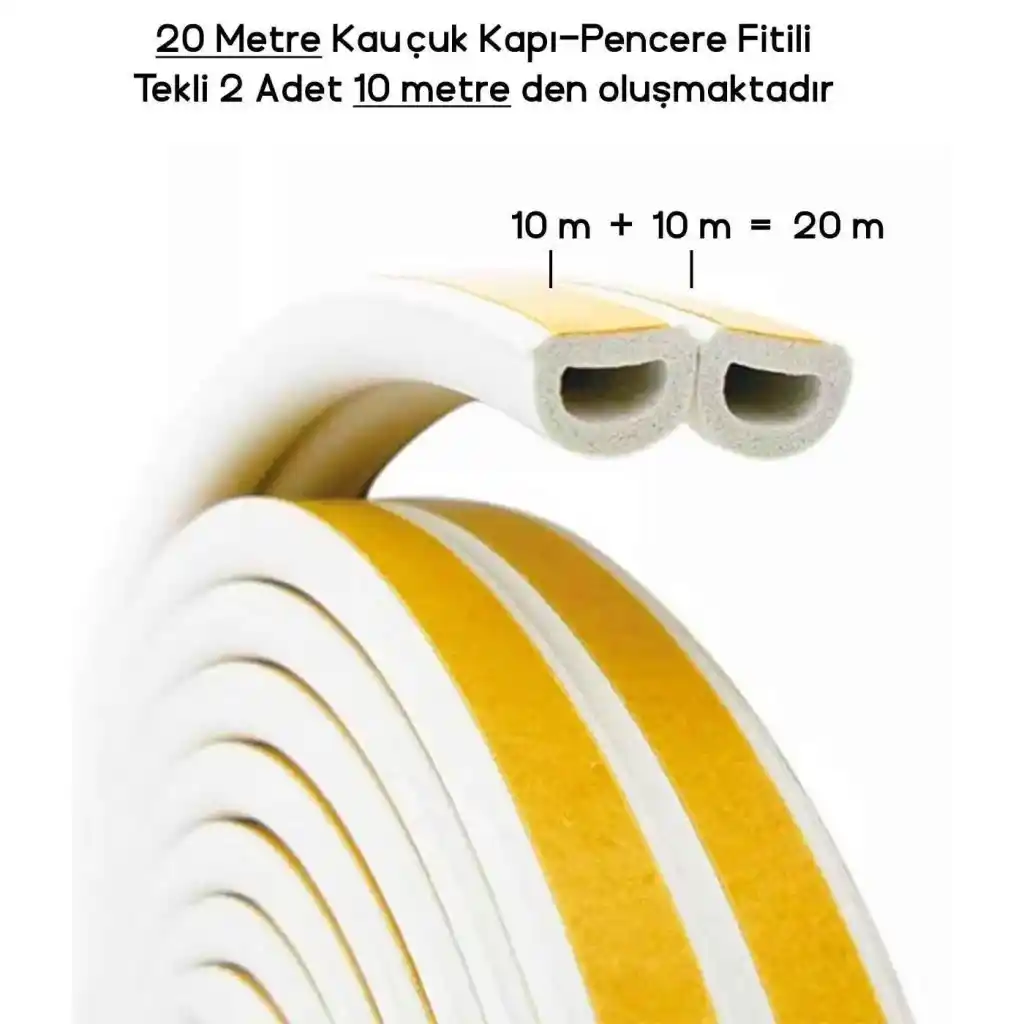 Hava Koşullarına Dayanıklı Kapı ve Pencere Fitilleri: Enerji Tasarrufu ve Konfor İçin Kritik Unsur