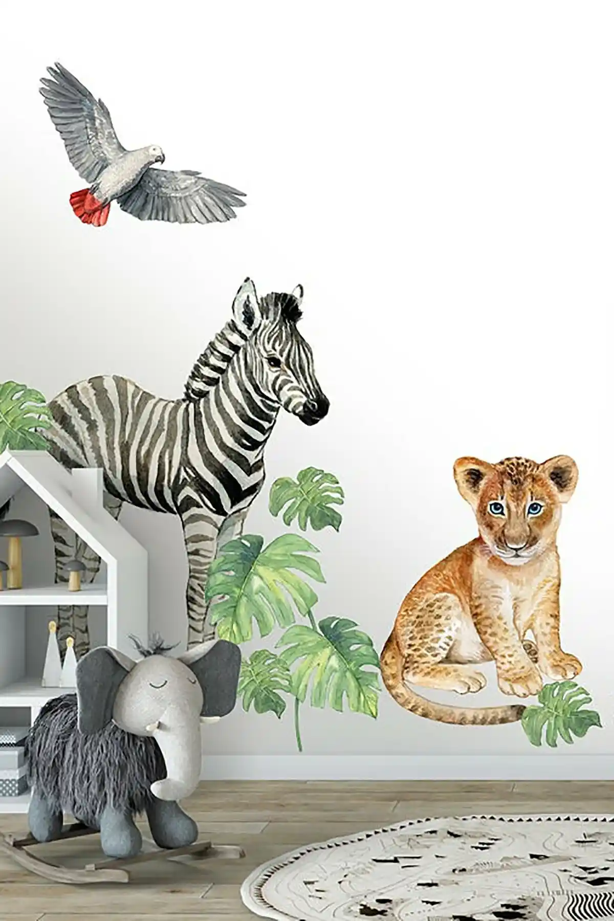 Hayvan Temalı Duvar Stickerları ile Dekorasyonda Doğal ve Eğlenceli Dokunuşlar