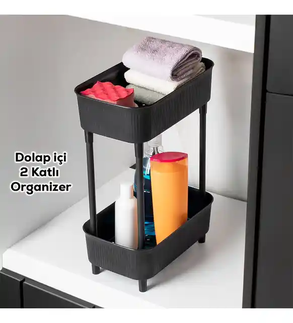 İki Katlı Banyo ve Mutfak Organizerleri ile Modern Evlerde Pratik Düzen Sağlama