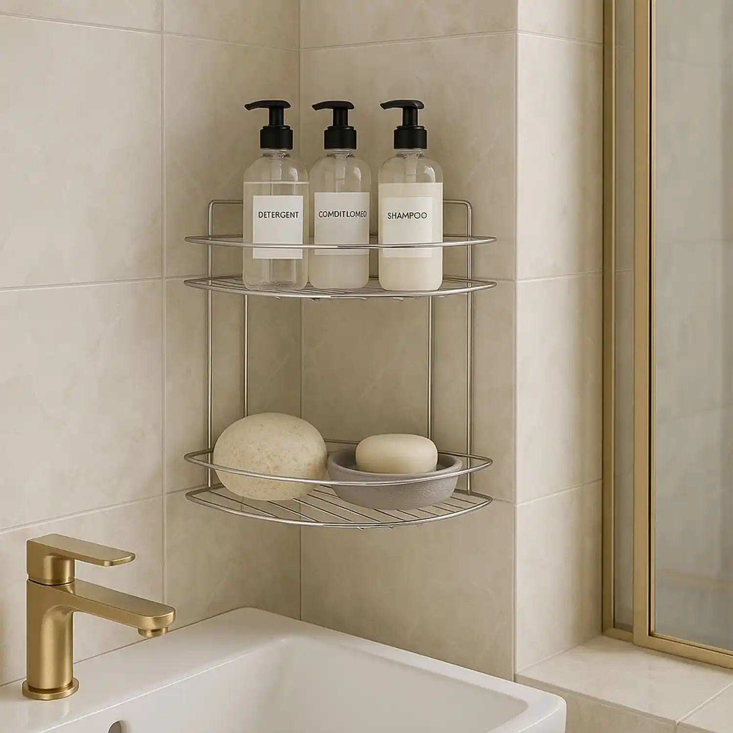 İki Parçalı Banyo Rafı Setleri: Fonksiyonellik ve Estetiğin Modern Banyo Tasarımıyla Buluşması