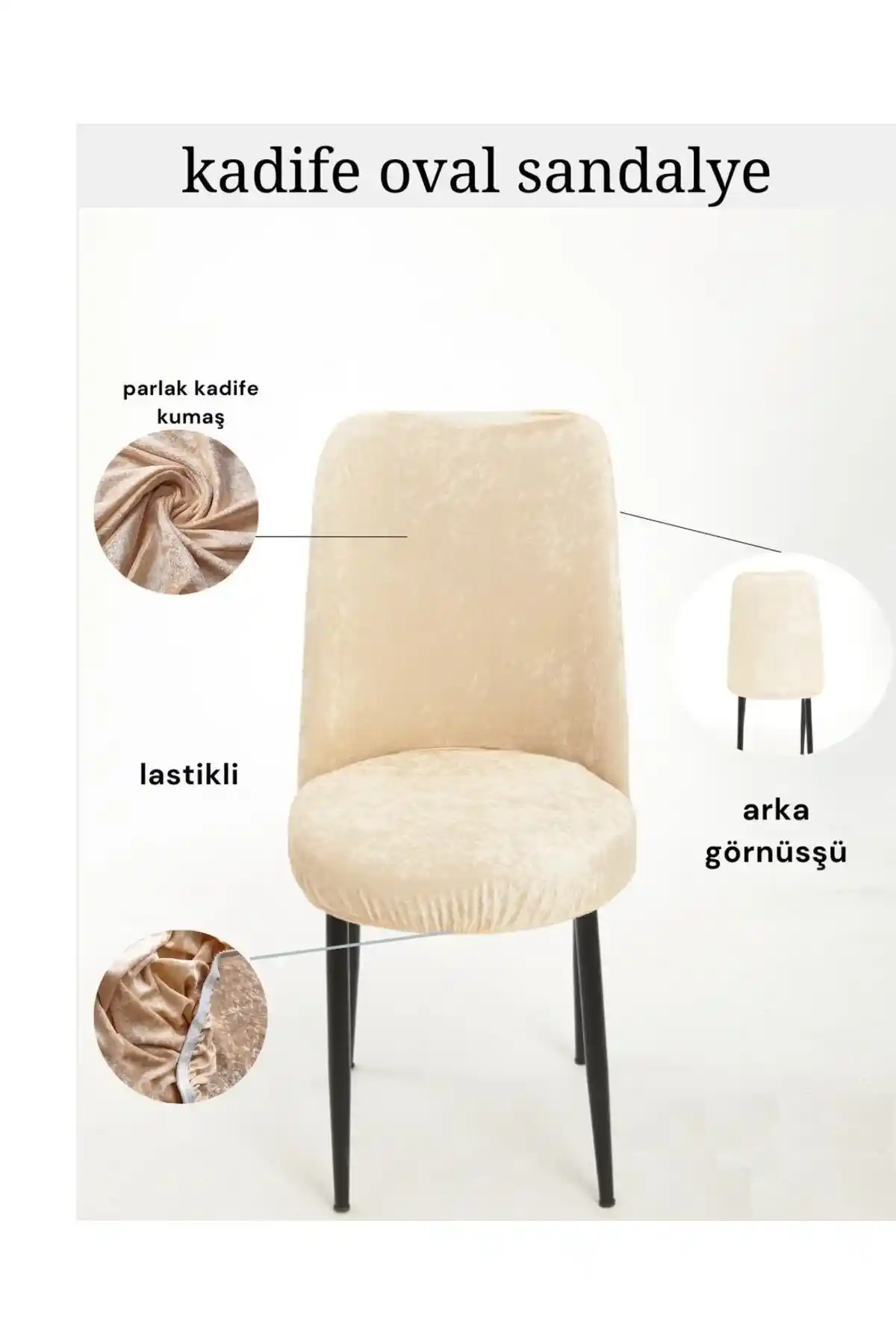 İpek Kadife Sandalye Kılıfı ile İç Mekan Dekorasyonunda Şıklık ve Konfor Sağlama