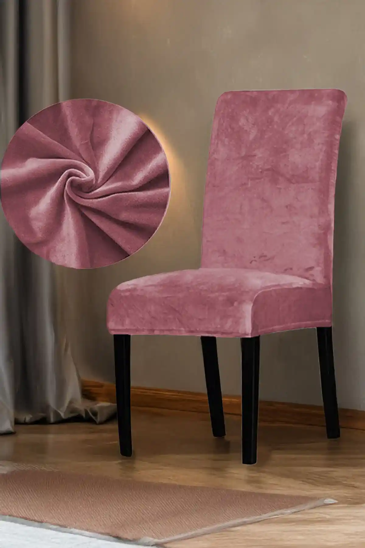 İpek Kadife Sandalye Kılıflarıyla Mekanlarınıza Zarif ve Konforlu Dokunuşlar