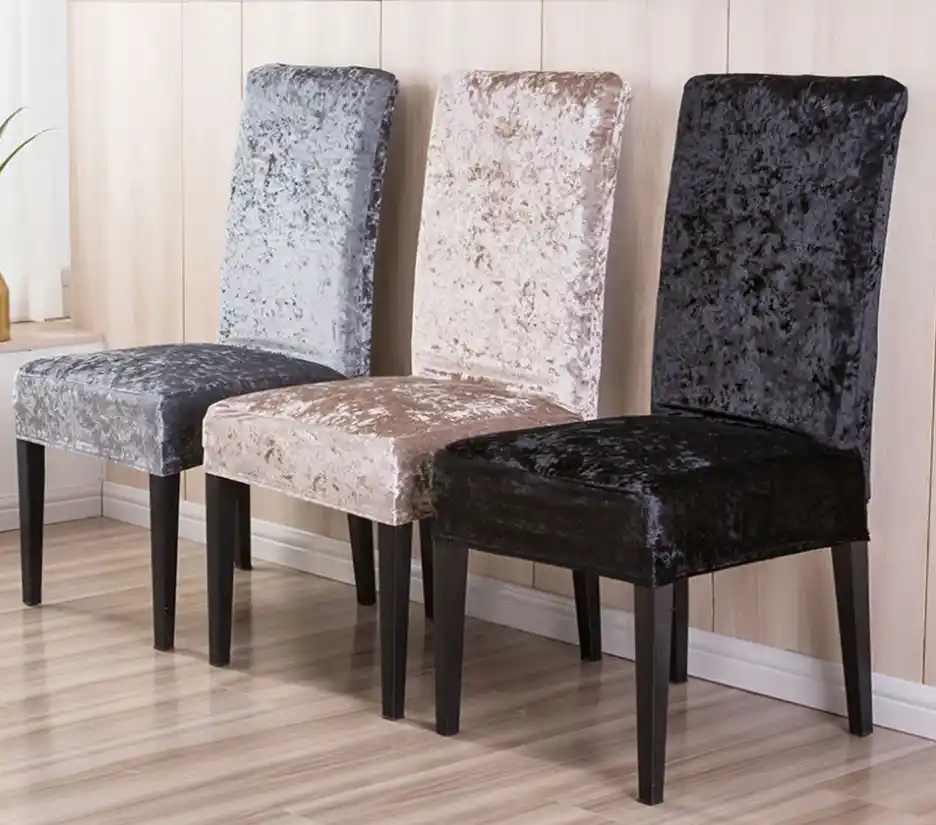 Kadife Sandalye Kılıfı: Estetik ve Konforu Bir Arada Sunan Dekorasyon Seçeneği