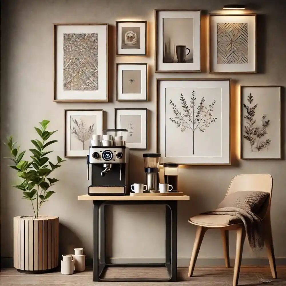 Kahve Köşesi Dekorasyonunda Tablo Seçenekleri ve Yaratıcı Fikirler