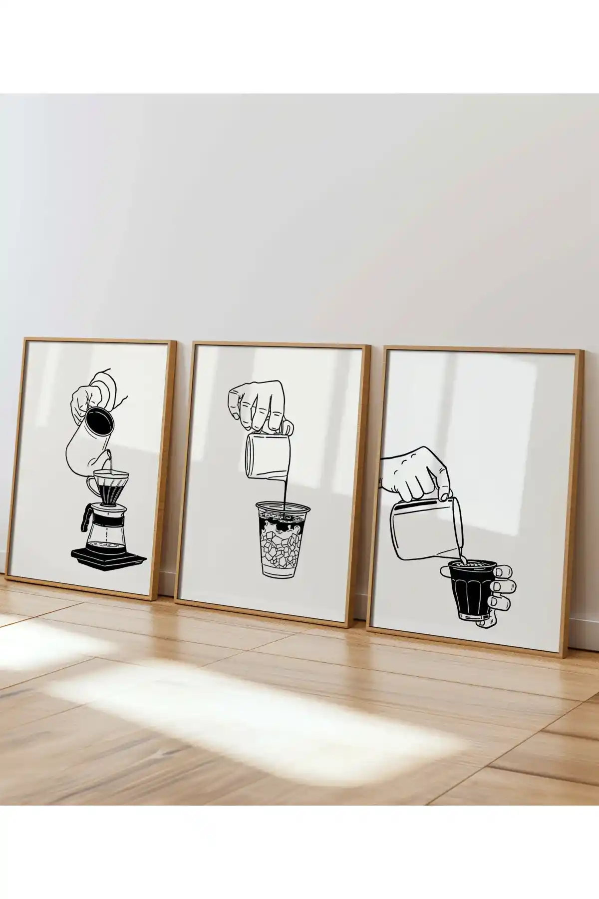 Kahve Temalı Duvar Posteri Setleri ile Ev Dekorasyonunuza Sıcak ve Şık Dokunuşlar