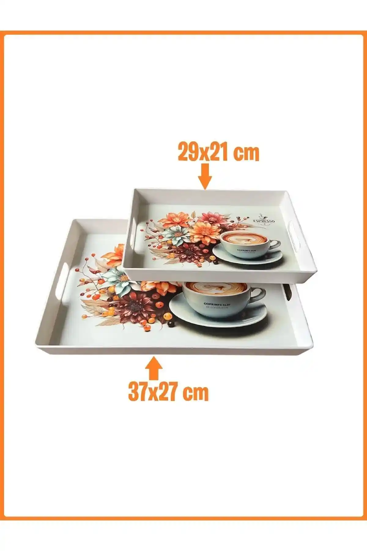 Kahve Tepsileri: Ev Dekorasyonunu Tamamlayan Pratik ve Şık Servis Araçları