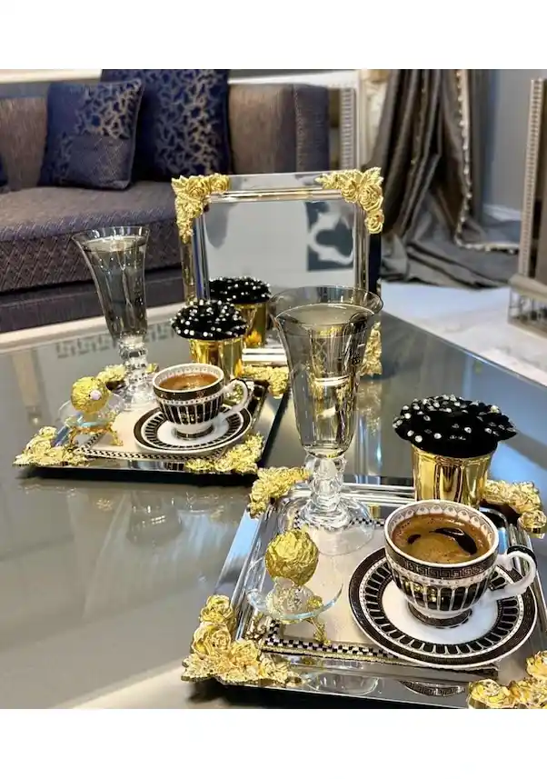 Kahve Tepsisi Dekoratif Aksesuar Olarak Kullanım ve Dekorasyon İpuçları