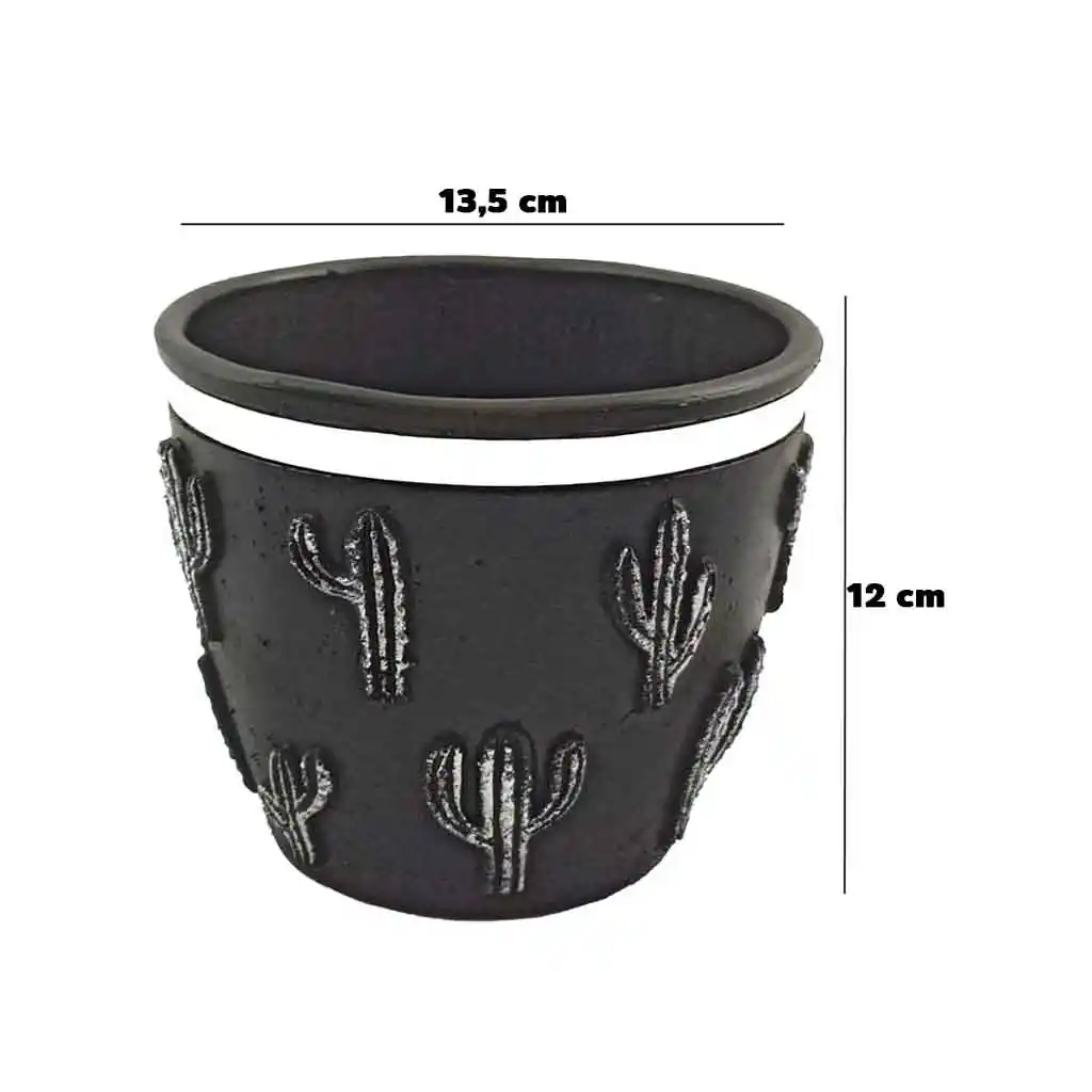 Kalıcı Tasarımlı Kaktüs Desenli Saksılar: Dayanıklı ve Modern Dekorasyon Çözümleri