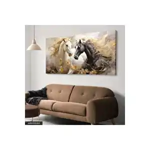 Kanvas Tablo ve Asil Atlar Temasıyla Modern Ev Dekorasyonunda Yeni Yaklaşımlar