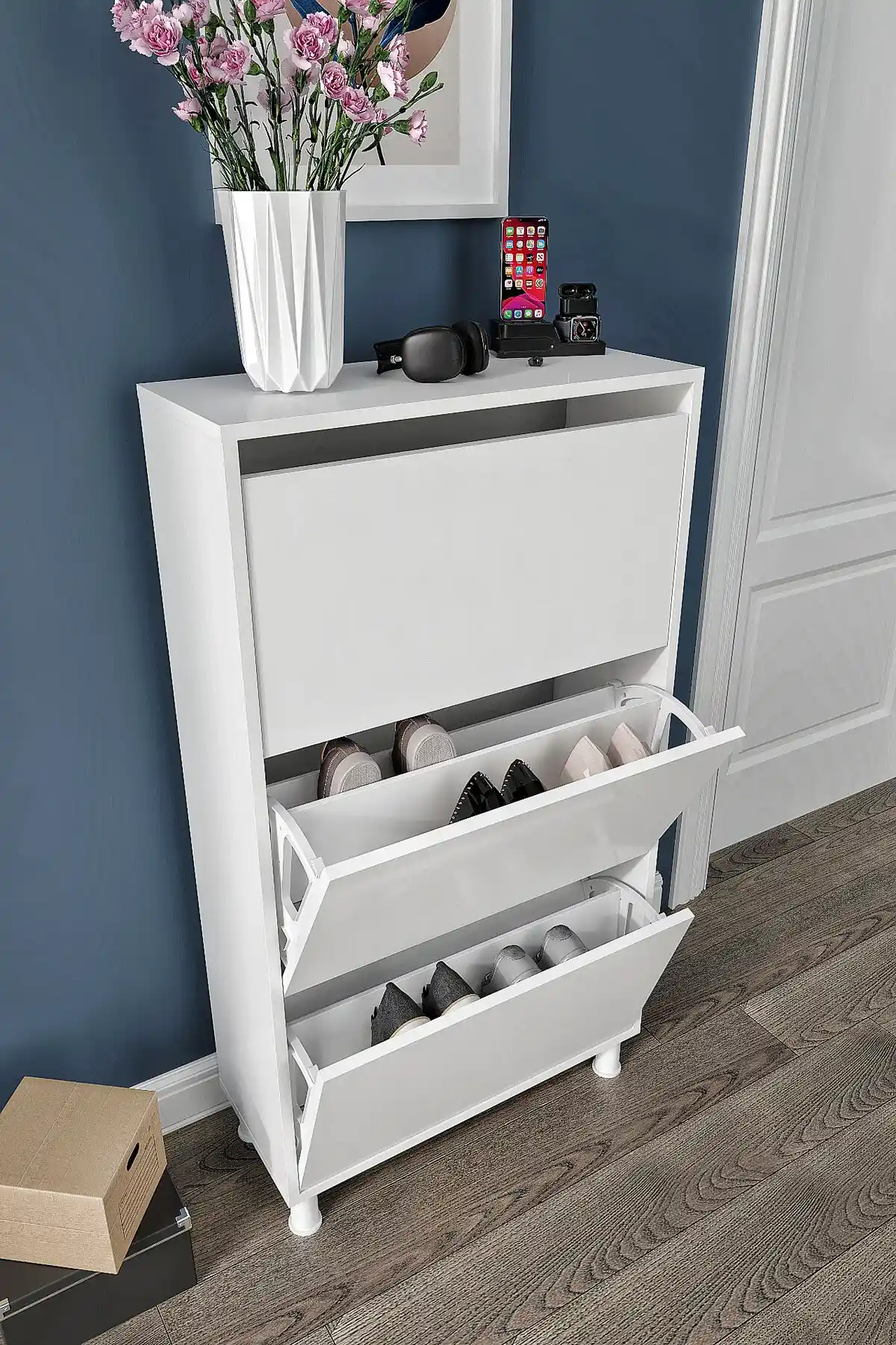 Kapaklı Ayakkabılıkların Evde Düzen ve Estetik Sağlamadaki Rolü