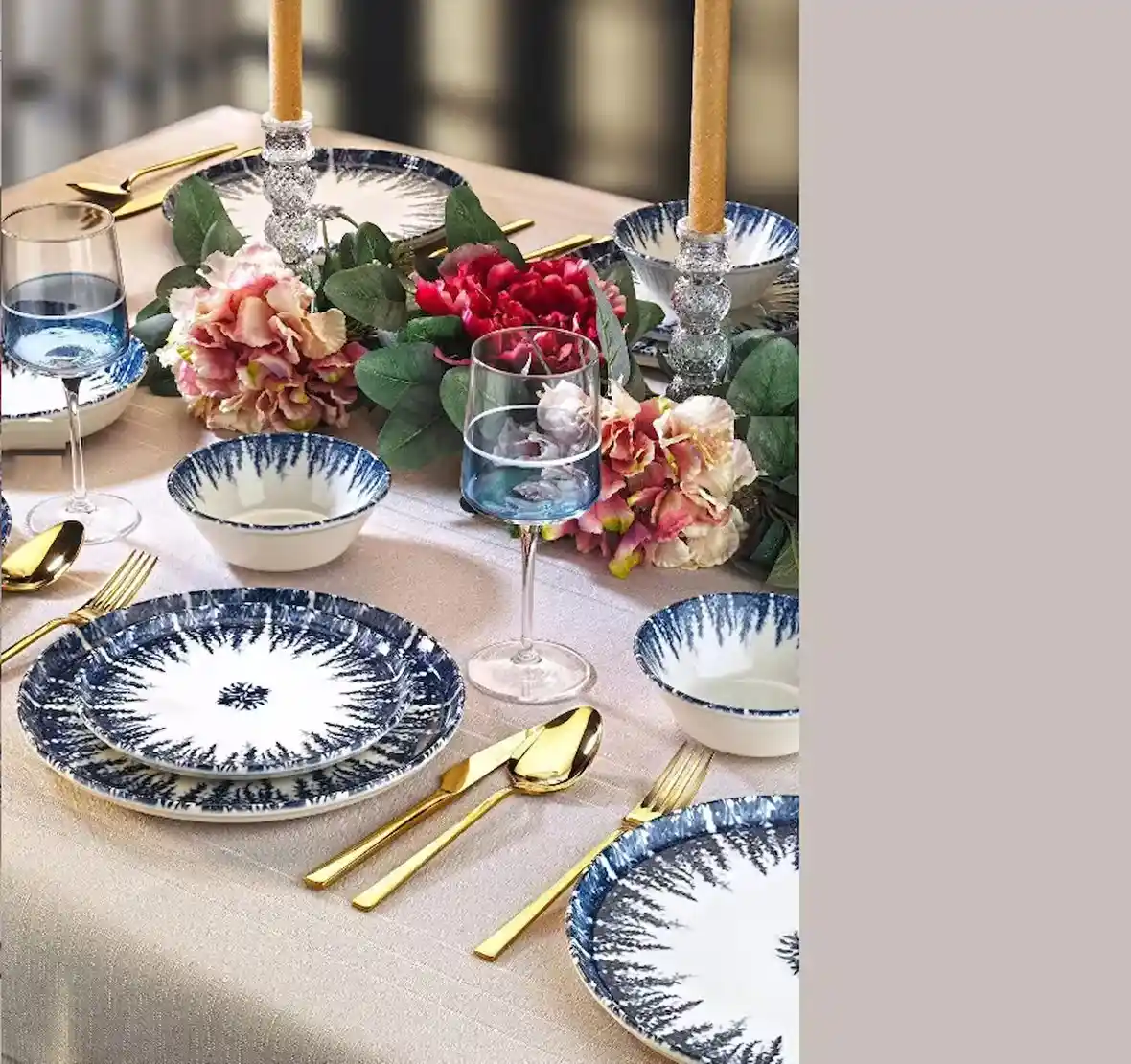 Karaca Bone Porselen Yemek Seti Modern Tasarımı ve Dayanıklılığıyla Öne Çıkıyor