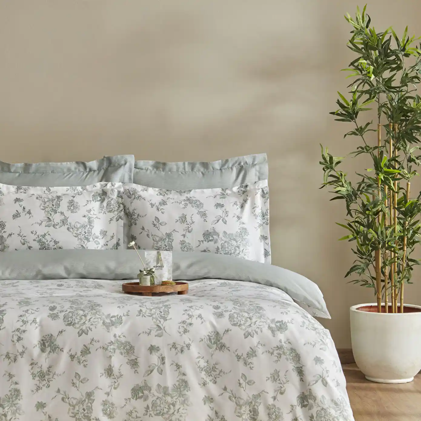 Karaca'nın %100 Pamuk Çift Kişilik Nevresim Takımları ile Ev Dekorasyonunu Geliştirin