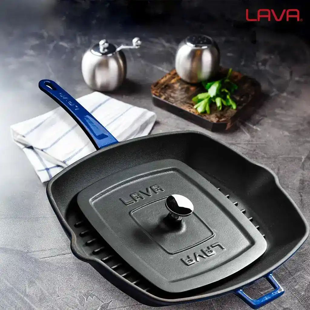 Kare Lava Döküm Izgara: Dayanıklı ve Estetik Pişirme Çözümü