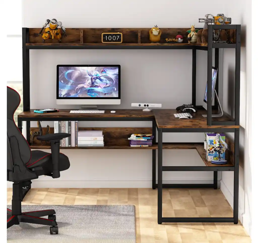 Kitaplıklı Çalışma Masası Modelleri: Fonksiyonellik ve Estetiğin Buluşması