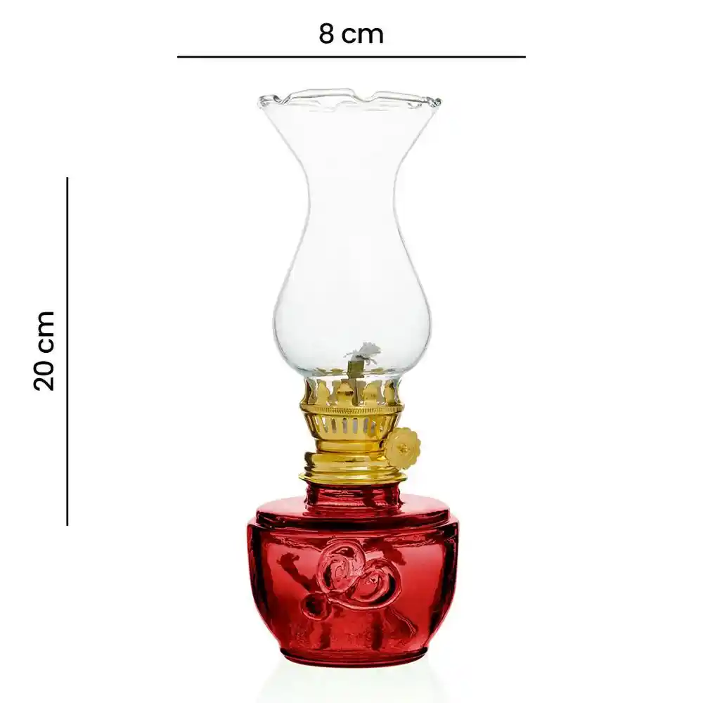 Klasik Kırmızı Vintage Gaz Lambası Seçimi ve Dekorasyonda Kullanım İpuçları