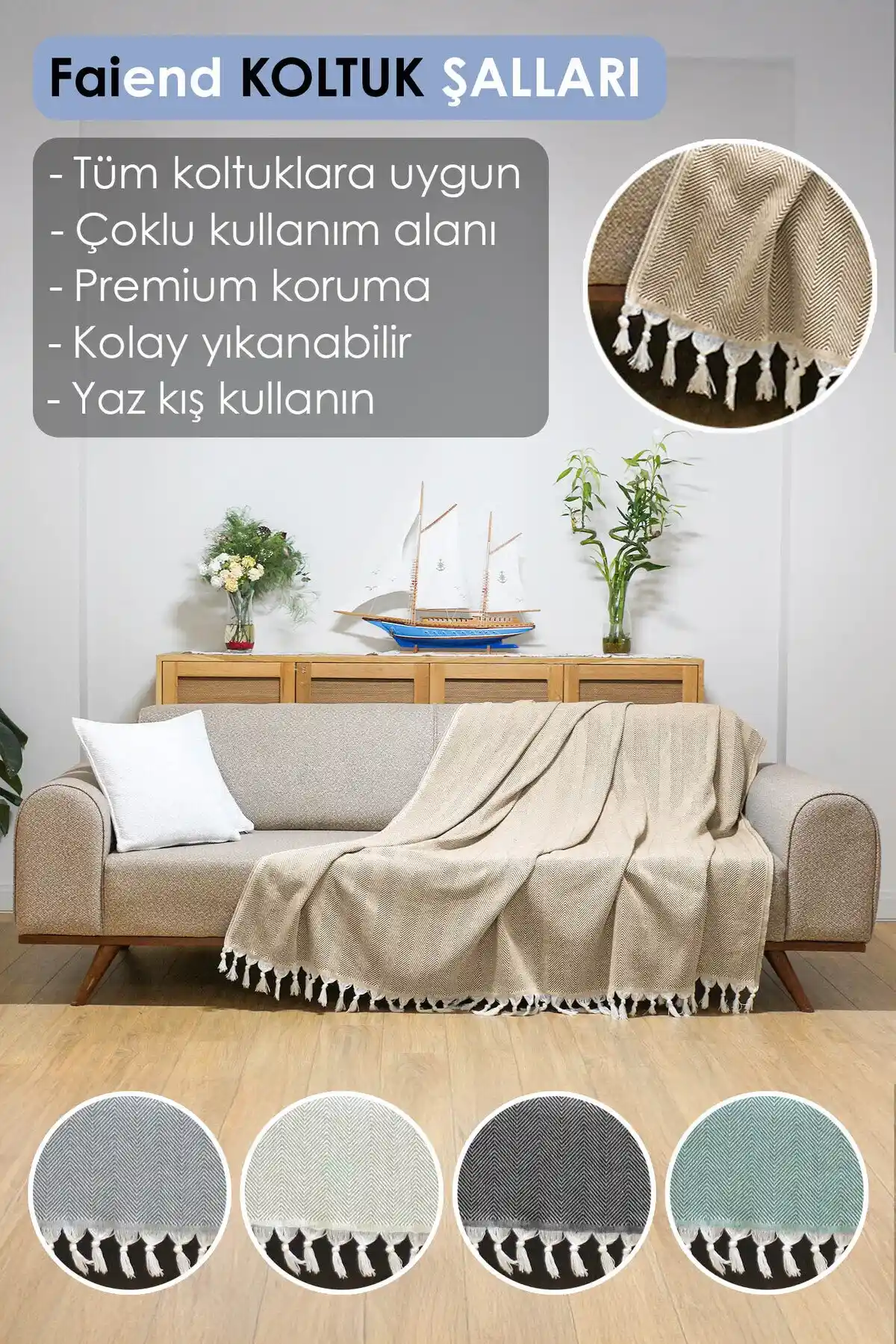 Koltuk Örtüsü Seçiminde Malzeme, Dayanıklılık ve Estetik Faktörler