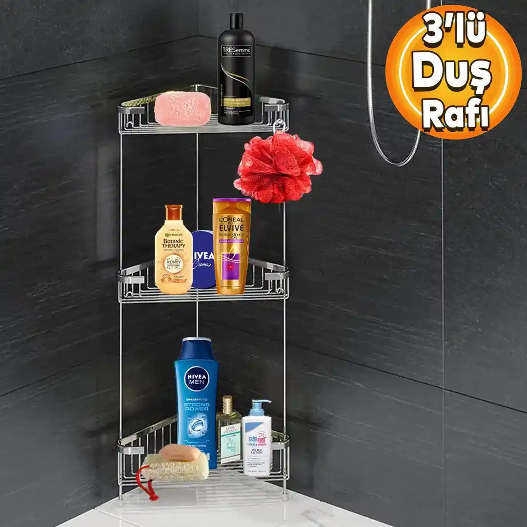 Koselik 3 Katlı Banyo Rafları: Fonksiyonellik ve Estetiğin Modern Çözümü