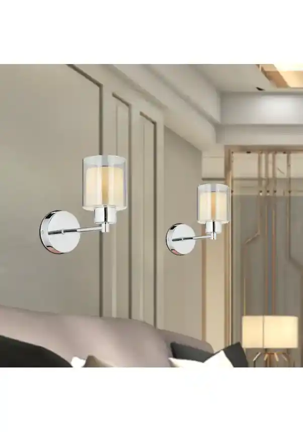 Krom Malzeme Kullanımıyla Estetik ve Dayanıklı Yatak Odası Lambası Modelleri