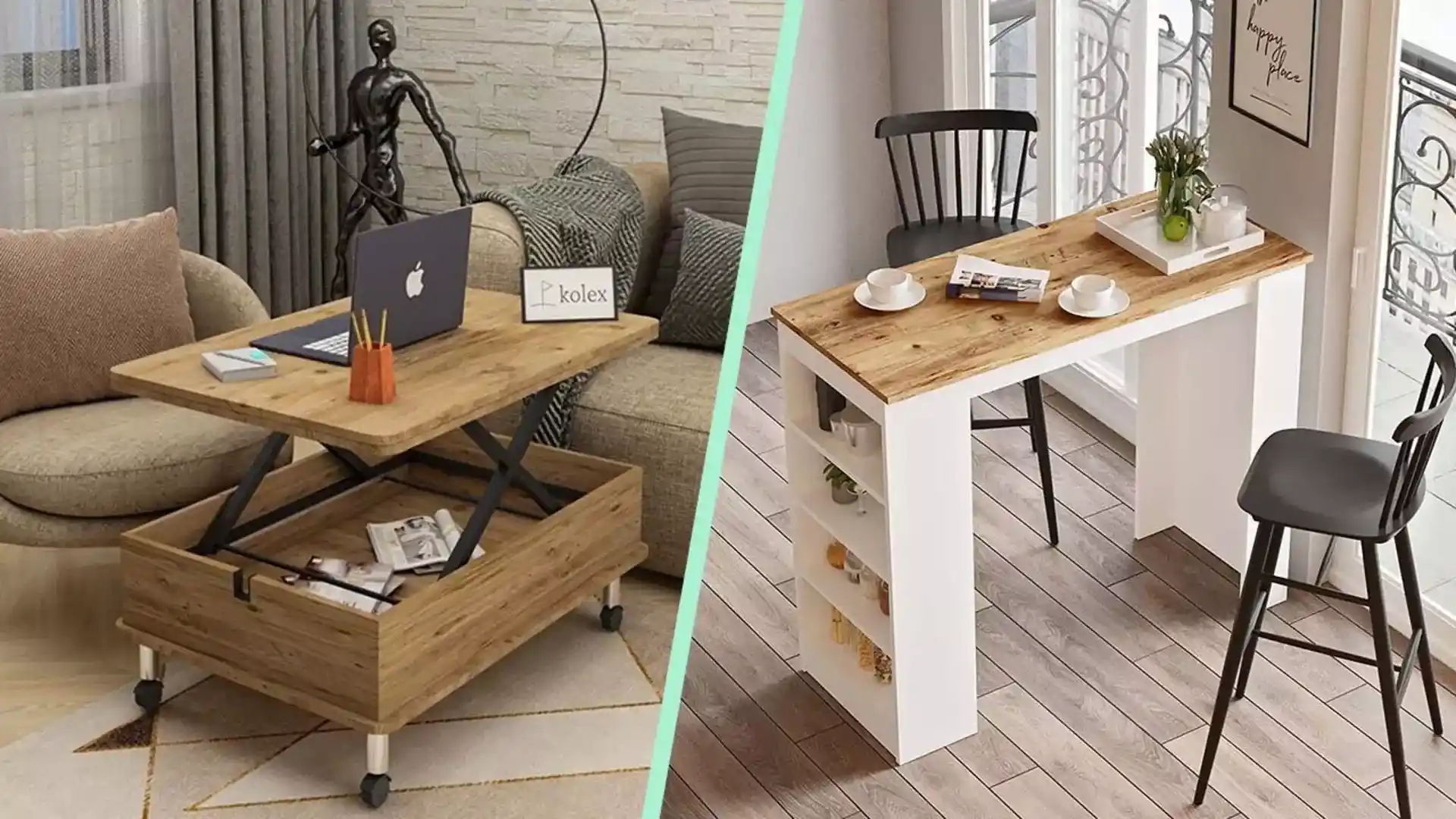 Küçük Alanlar İçin Akıllı Sehpa Seçenekleri ve Modern Tasarım Çözümleri