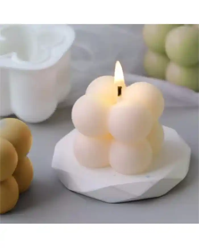 Küçük Boy Bubble Mumlar: Modern ve Vintage Dekorasyon İçin Zarif Seçenekler