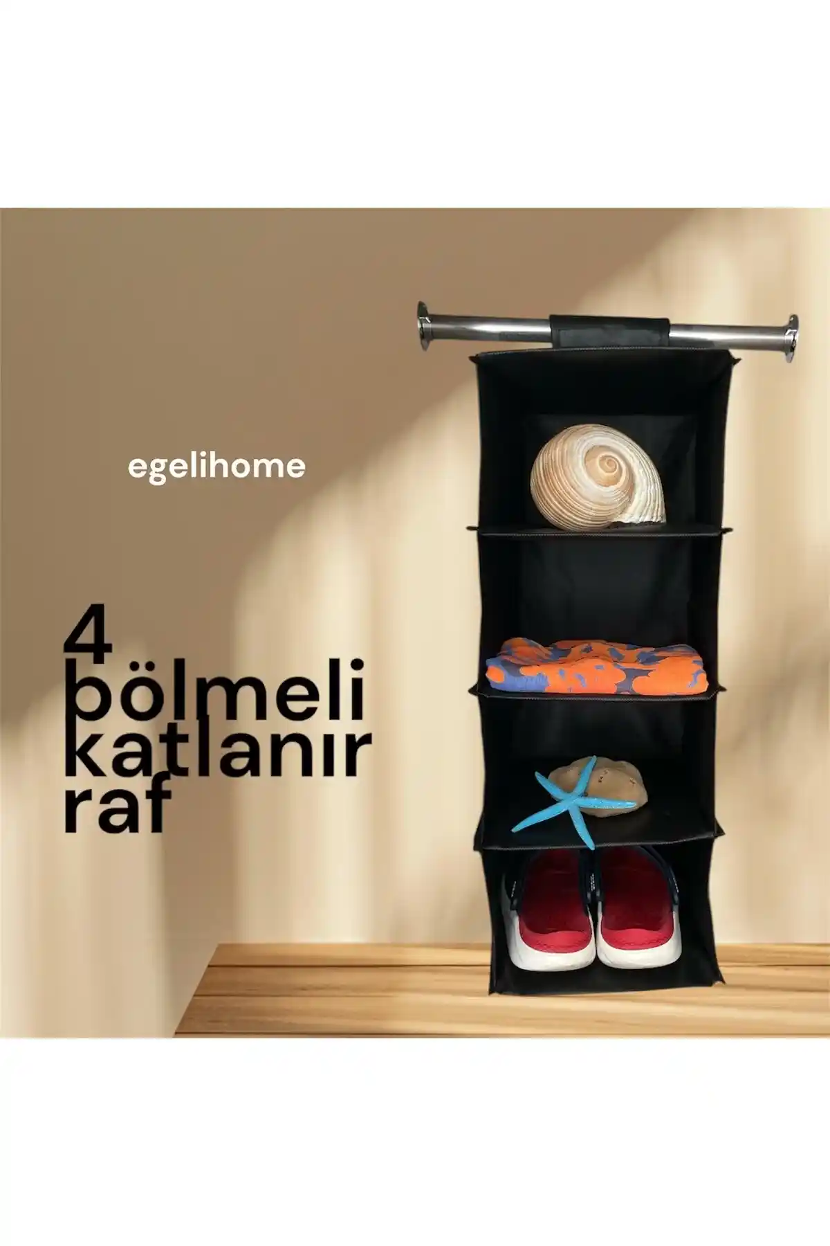 Kullanışlı 4 Bölmeli Raflar: Ev ve İşyerleri İçin Pratik ve Çok Yönlü Depolama Çözümü