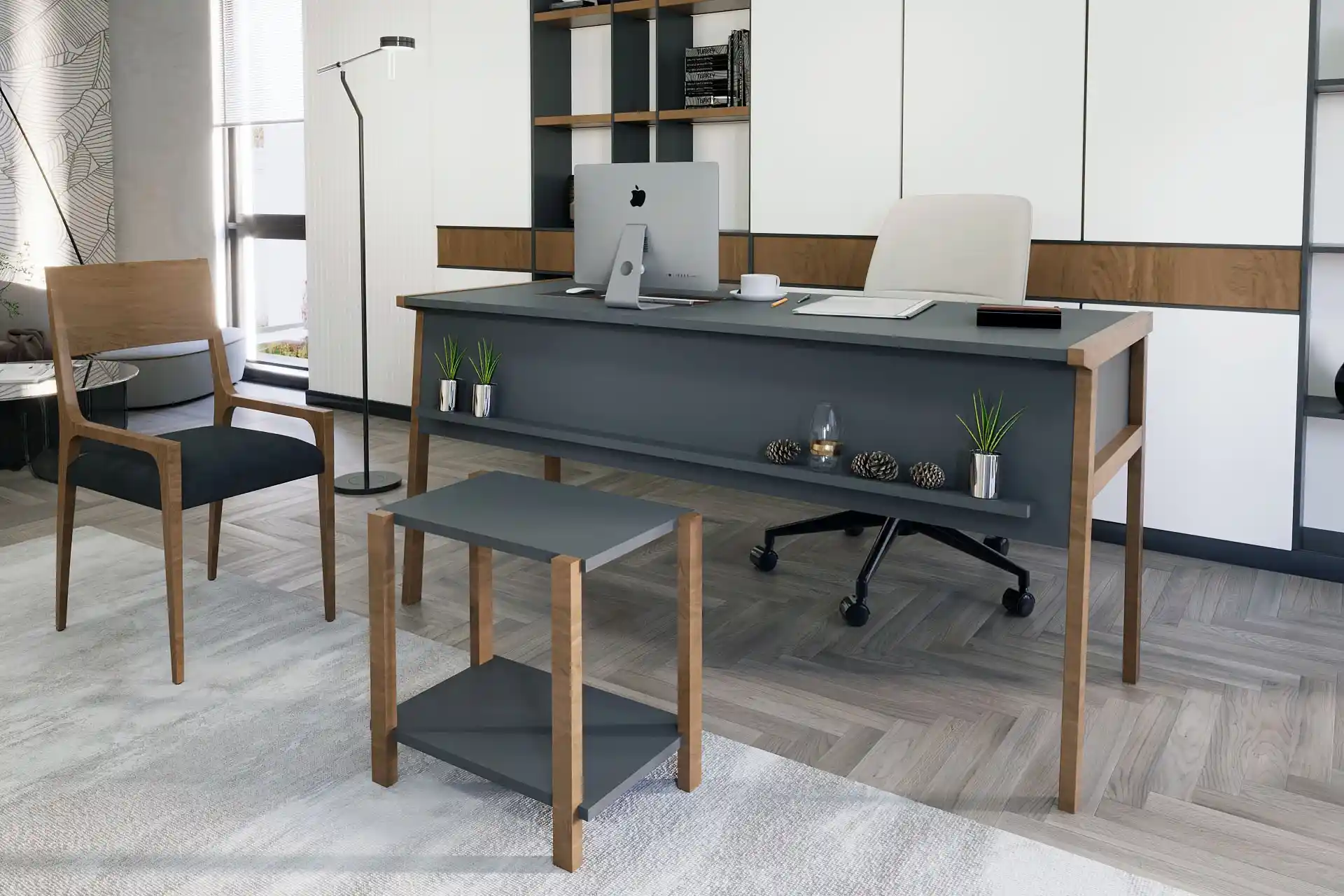 Lagomood Ofis Çalışma Masası: Modern ve Fonksiyonel Tasarım ile Verimlilik Artırıcı Çözüm