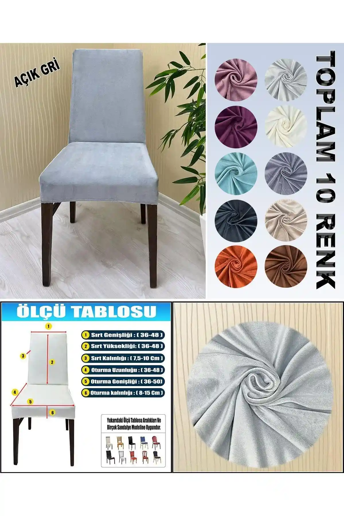 Likralı Kumaş Sandalye Kılıfları: Estetik ve Fonksiyonellik İçin Uygun Seçenekler