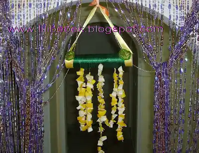 Limon Temalı El İşi Kapı Süsü: Doğal ve Şık Ev Dekorasyonu Parçası