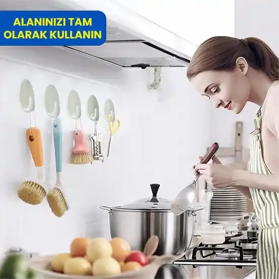 Lirazon Yapışkanlı Askılar: Pratik ve Estetik Ev Dekorasyon Çözümleri