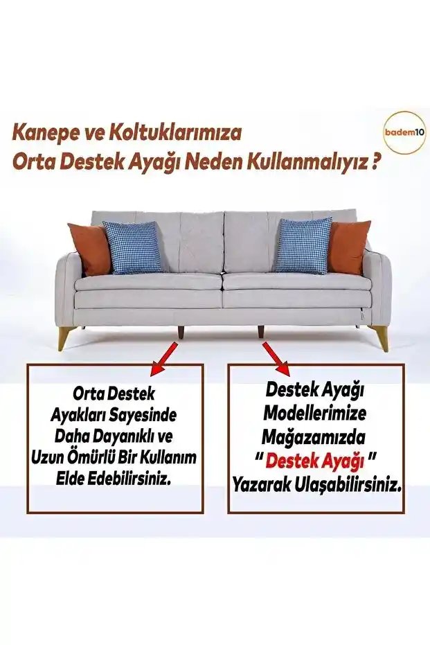 Lüks Kanepe Ayakları Seçenekleri ve Modern Ev Dekorasyonunda Detaylar