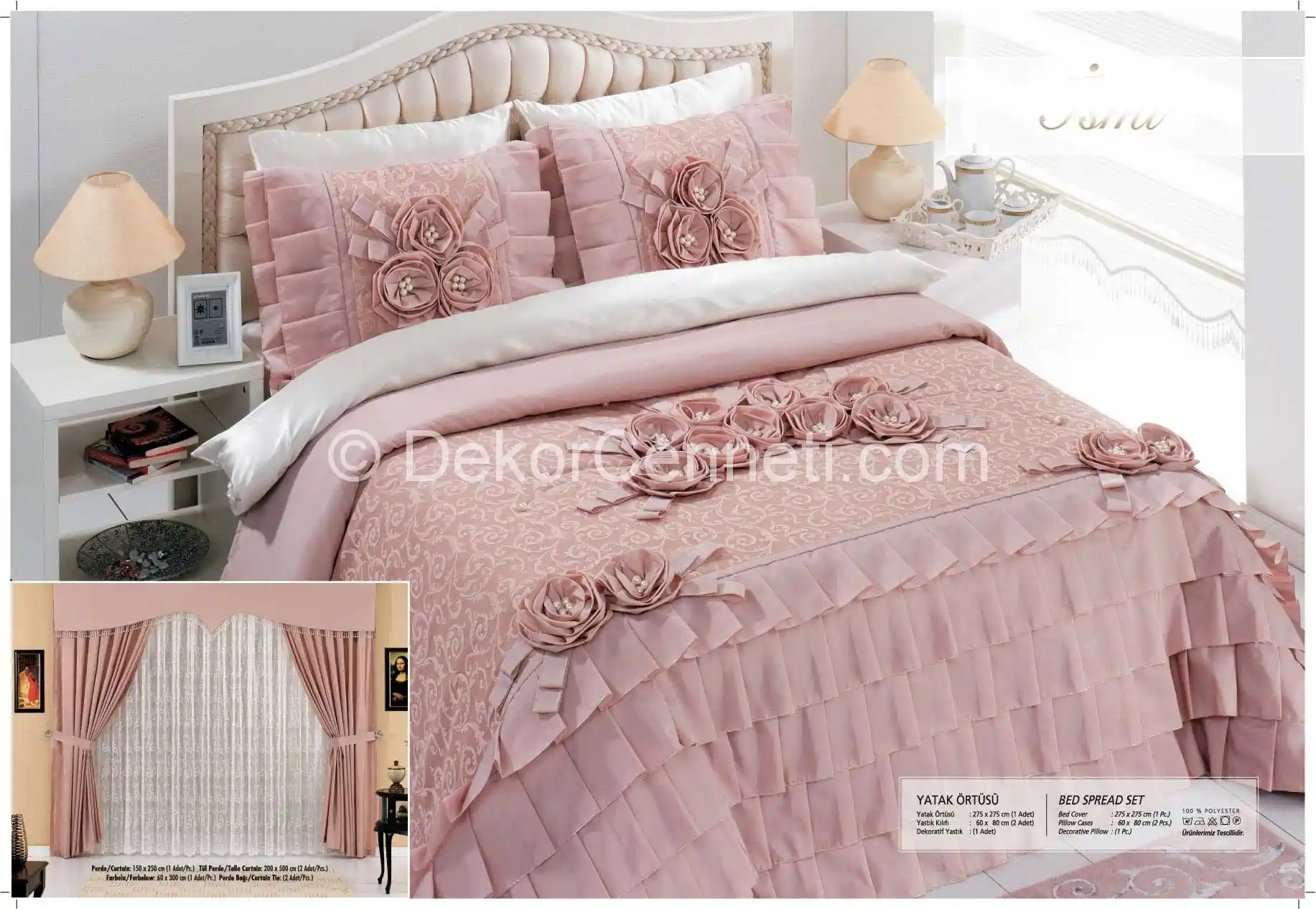 Masalsı Dekorasyon İçin Yatak Örtüsü Seçenekleri ve Özellikleri