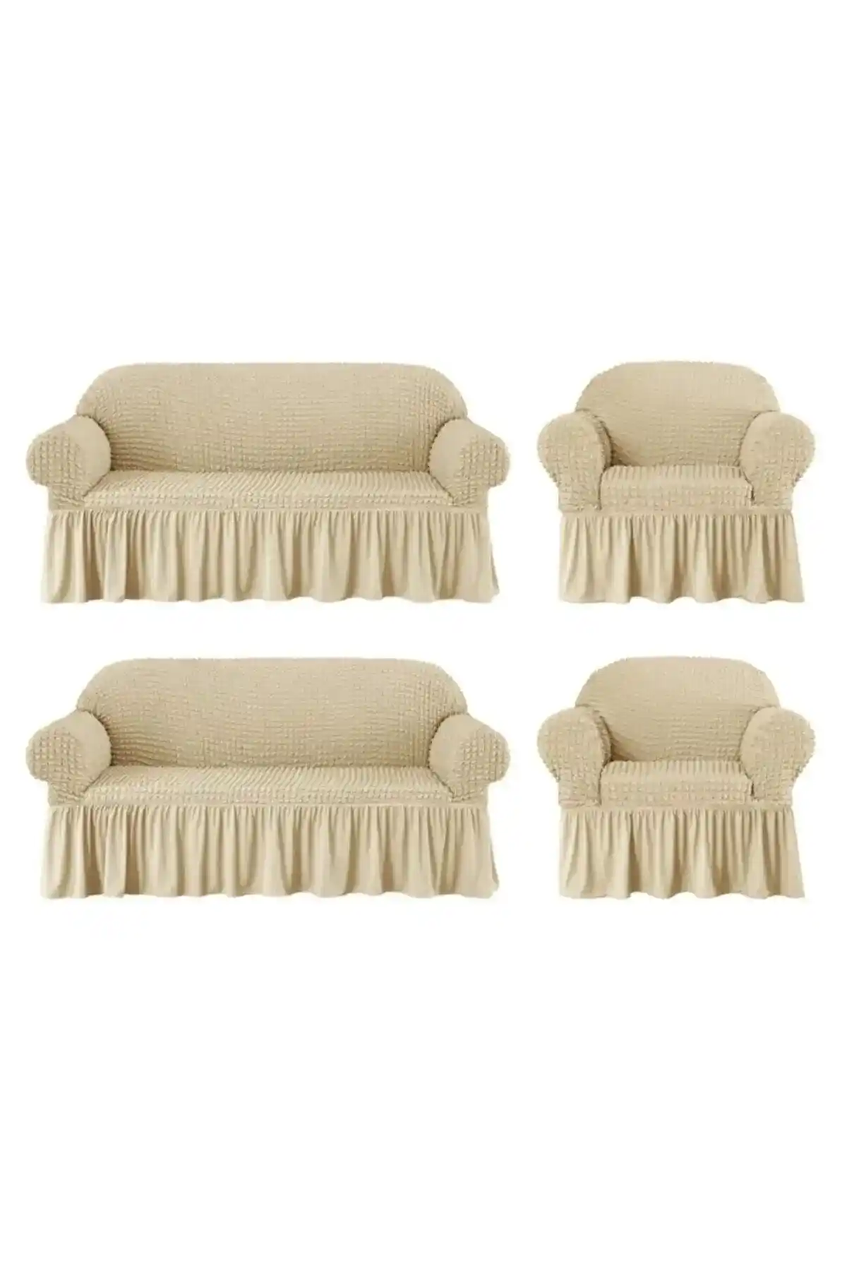 Maxi Burumcuk Koltuk Örtüsü Takımı: Estetik ve Konforu Bir Arada Sunan Geniş Tasarım